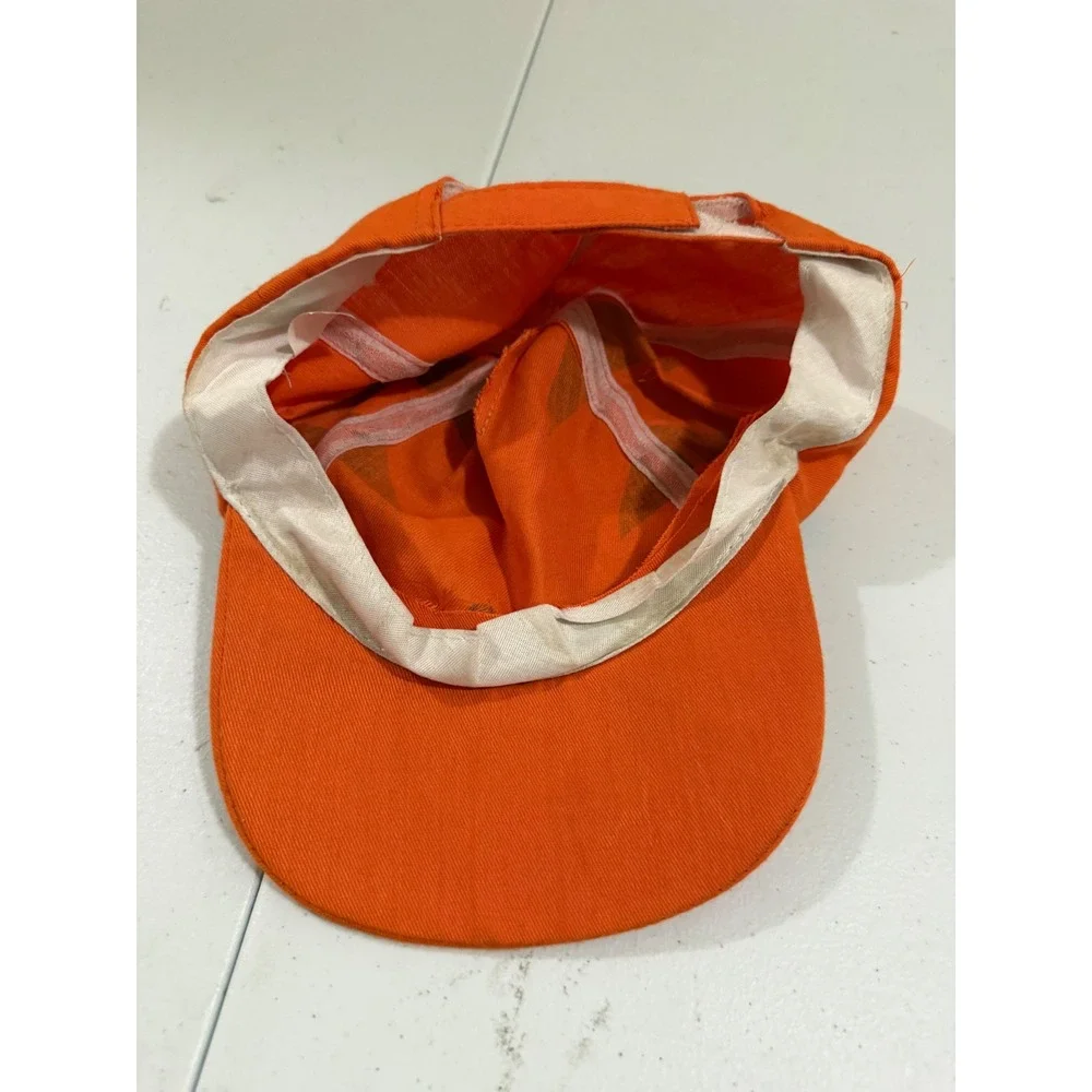 Oriental Trading Tiger Face Baseball Cap Orange Cotton Hat with Ears 15/89